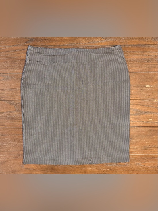 Soho Apparel Dresses & Skirts - Soho Apparel Gray Ribbed Pencil Skirt #54